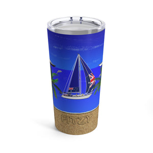 Personalized 20 oz Stainless Steel Vacuum-Sealed Tumbler
