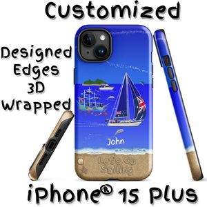 iPhone 15 Plus Tough Case | Dual-Layer Protection | Designed Edge Wrap