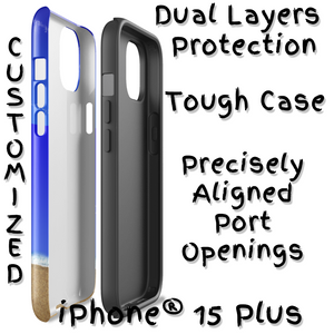 iPhone 15 Plus Tough Case | Dual-Layer Protection | Designed Edge Wrap