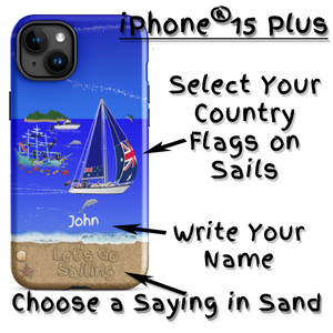 iPhone 15 Plus Tough Case | Dual-Layer Protection | Designed Edge Wrap