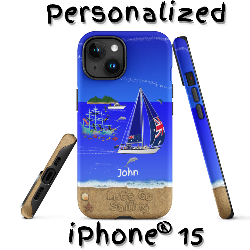 Personalized Tough Case for iPhone 15 | Impact Resistant | Inducting