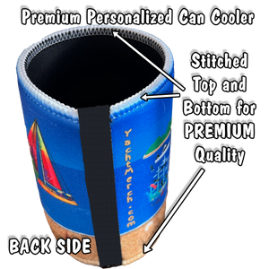Personalized Stubby Cooler - Premium Can Cooler Sleeve | Stitched 5mm Neoprene