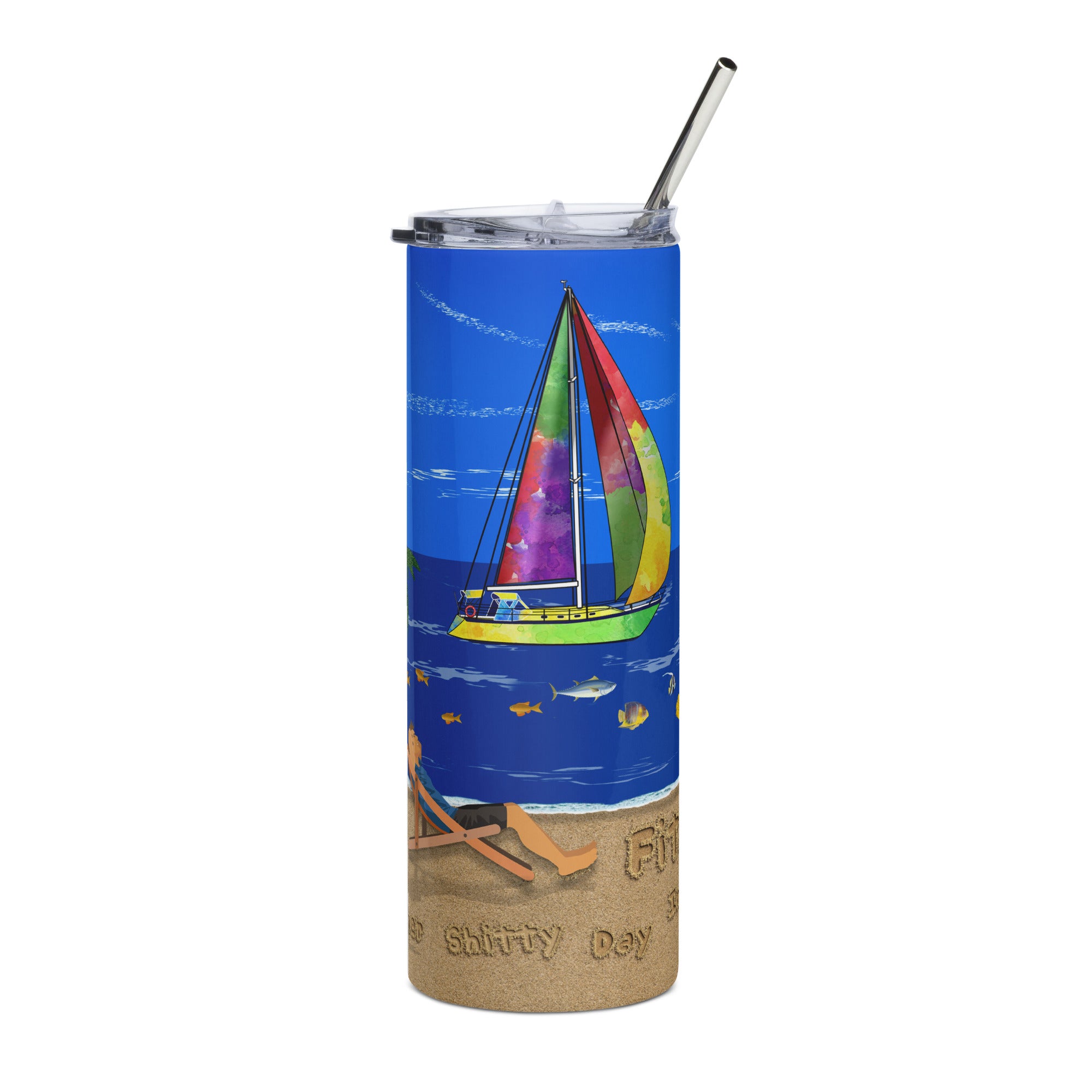 Personalized 20 oz Slim tumbler Stainless Steel