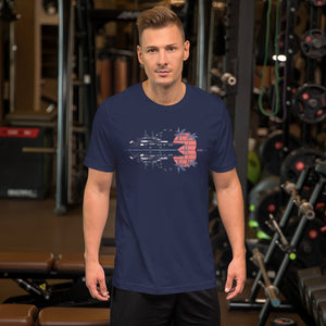 Unisex Quality T-shirt - Front Print Superyacht Design